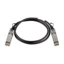 D-Link DEM-CB100S Cable de fibra óptica e InfiniBand 1 m SFP+ Negro