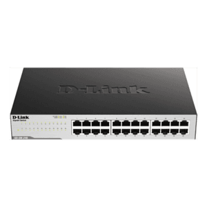 D-Link GO-SW-24G No administrado L2 Gigabit Ethernet (10/100/1000) Negro 1U