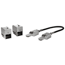 Cisco C9200-STACK-KIT= Cable de fibra óptica e InfiniBand 0,5 m SFP Negro, Gris