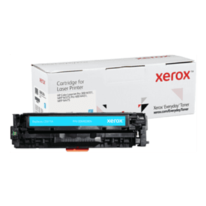 Tóner Everyday™ Cian remanufacturado de Xerox es compatible con HP 305A (CE411A), Capacidad estándar
