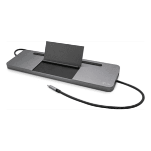 i-tec Metal USB-C Ergonomic 4K 3x Display Docking Station + Power Delivery 85 W