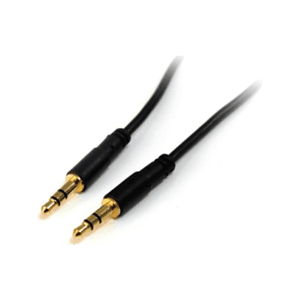 StarTech.com MU15MMS cable de audio 4,6 m 3,5mm Negro