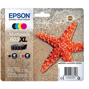 Epson Multipack 4-colours 603XL Ink - Cartucho Impresora