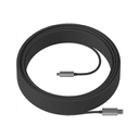 Logitech 939-001799 cable USB USB 3.2 Gen 2 (3.1 Gen 2) 10 m USB A USB C 10 Gbit/s Grafito