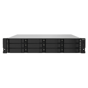 QNAP TS-1232PXU-RP AL324 Ethernet Bastidor (2U) Negro - NAS