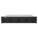 QNAP TS-832PXU AL324 Ethernet Bastidor (2U) Negro - NAS