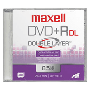 Maxell DVD+R DL 10 Pack 8,5 GB 10 pieza(s)