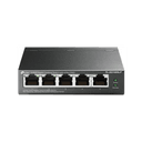 TP-LINK TL-SG1005LP Gigabit Ethernet (10/100/1000) PoE Negro - Hub Switch