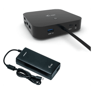 i-tec USB-C Dual Display Docking Station with Power Delivery 100 W + Universal Charger 112 W