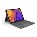 Logitech Folio Touch AZERTY Francés Gris Smart Connector