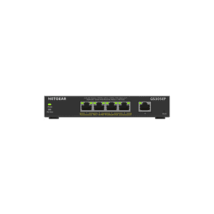 Netgear GS305EP L2/L3 Gigabit Ethernet (10/100/1000) PoE Negro - Hub Switch