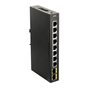 D-Link DIS-100G-10S switch No administrado Gigabit Ethernet (10/100/1000) DIN rail Negro