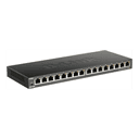 D-Link DGS-1016S switch No administrado Gigabit Ethernet (10/100/1000) Negro