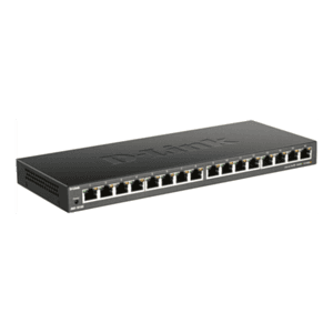 D-Link DGS-1016S switch No administrado Gigabit Ethernet (10/100/1000) Negro