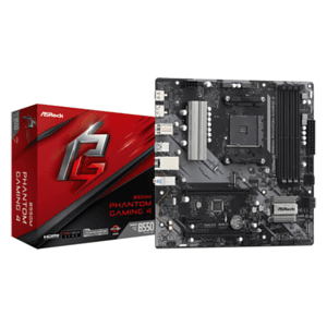 Asrock B550M Phantom Gaming 4 AMD B550 AM4 micro ATX - Placa Base