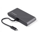 StarTech.com Mini Dock Thunderbolt - Docking Station Portátil HDMI 4K de 60Hz - Hub Ladrón USB-A 5Gbps - GbE - Cable de 28cm - A