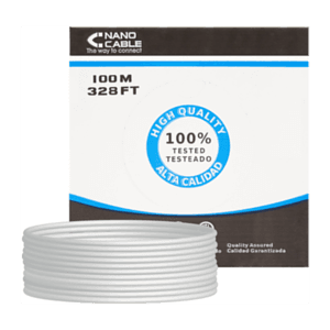 Nanocable CABLE RED RJ45 CAT.6 FTP RIGIDO AWG24, 100 M