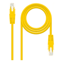 Nanocable 10.20.0402-Y cable de red Amarillo 2 m Cat6e U/UTP (UTP)
