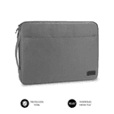 Subblim Urban Laptop Sleeve 15,6" Gris - Funda