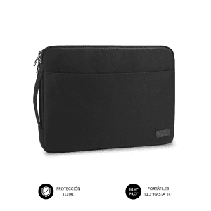 Subblim Urban Laptop Sleeve 13,3-14" Negro - Funda