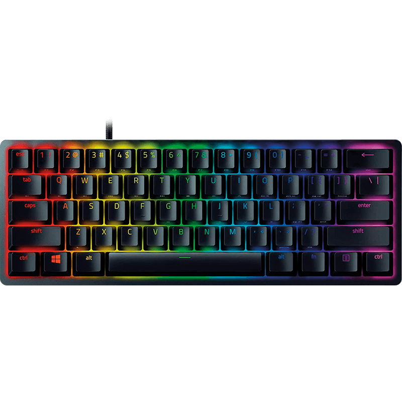 Razer Huntsman MINI Optico-Mecánico Purple Switch RGB Spanish Layout - Teclado Gaming