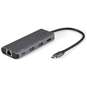 StarTech.com Adaptador Multipuertos USB C - Mini Docking Station USB Tipo C con HDMI de 4K 30Hz - con PD de 100W - con Hub Ladró