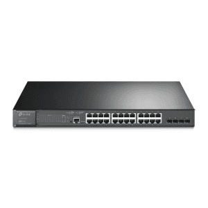 TP-Link Omada SG3428MP switch Gestionado L2+ Gigabit Ethernet (10/100/1000) Energía sobre Ethernet (PoE) 1U Negro