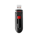 SanDisk Cruzer Glide 128GB USB A 2.0 Negro Rojo - Pendrive