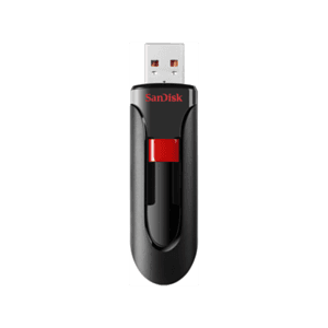 SanDisk Cruzer Glide 128GB USB A 2.0 Negro Rojo - Pendrive