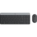 Logitech MK470 Slim Wireless RF Inalámbrico Grafito - Combo