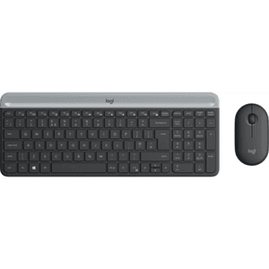 Logitech MK470 Slim Wireless RF Inalámbrico Grafito - Combo