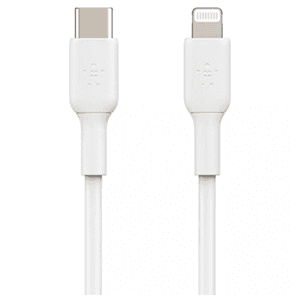 Belkin CAA003BT1MWH cable de conector Lightning 1 m Blanco