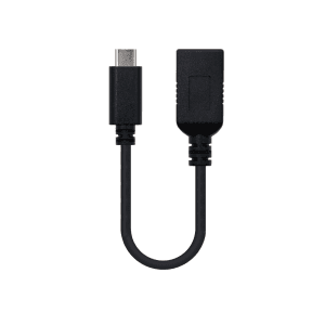 Nanocable USB 3.1 0.15m cable USB 0.15 m USB 3.2 Gen 2  3.1 Gen 2 USB A USB C Negro