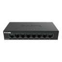 D-Link DGS-108GL No administrado Gigabit Ethernet (10/100/1000) Negro - Switch Hub