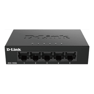 D-Link DGS-105GL/E switch No administrado Gigabit Ethernet (10/100/1000) Negro