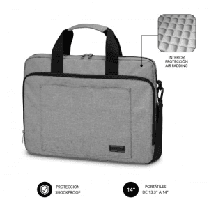Subblim Air Padding Laptop bag 13,3-14" Gis - Maletin