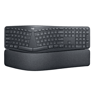 Logitech Ergo K860 teclado RF Wireless + Bluetooth Español Negro