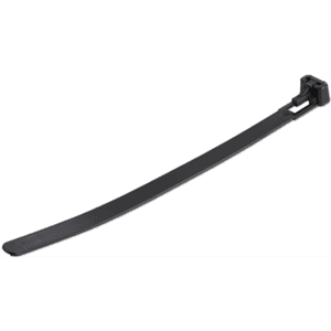 StarTech.com Bridas reutilizables de 15cm para cables - 7 mm de ancho, 35 mm de diámetro, soportan 22 kg de tensión, de nylon, p