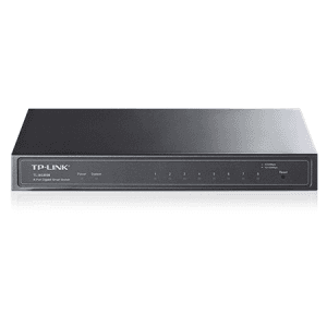 TP-LINK TL-SG2008 Gigabit Ethernet (10/100/1000) Negro - Hub Switch