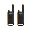 Motorola Talkabout T82 Extreme Twin Pack two-way 16 canales Negro Naranja - Walkie Talkie