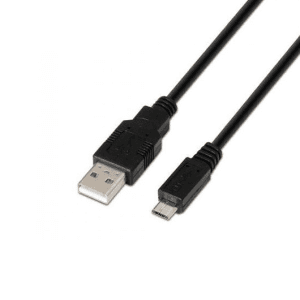AISENS A101-0028 USB 2.0 USB A Micro-USB B Negro - Cable