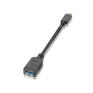 AISENS A107-0062 cable USB 0,15 m USB 3.2 Gen 1 (3.1 Gen 1) USB C USB A Negro