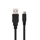 Nanocable 2.0, TIPO A/M-MICRO USB B/M, 0.8m - Cable