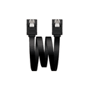 Nanocable SATA III 6G Con Anclajes Negro 0.5m - Cable