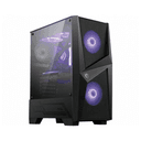 MSI MAG FORGE 100R Midi Tower Negro Transparente - Caja Ordenador