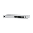 Ubiquiti UniFi 24-Port PoE Gestionado L2/L3 Gigabit Ethernet (10/100/1000) Energía sobre Ethernet (PoE) 1U Plata