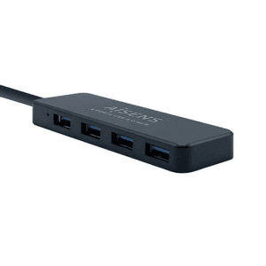 Aisens USB 3.0 Tipo A/M - 4 x Tipo A/H Negro 30 cm - Hub USB