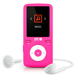 SPC Pure Sound Colour 2 MP4 8GB Rosa - Reproductor