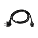 AISENS A132-0172 cable de transmisión Negro 1,5 m CEE7/7 C5 acoplador