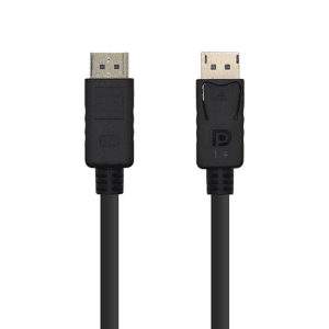 AISENS V1.4 8K@60HZ, DP/M-DP/M, Negro, 2.0m